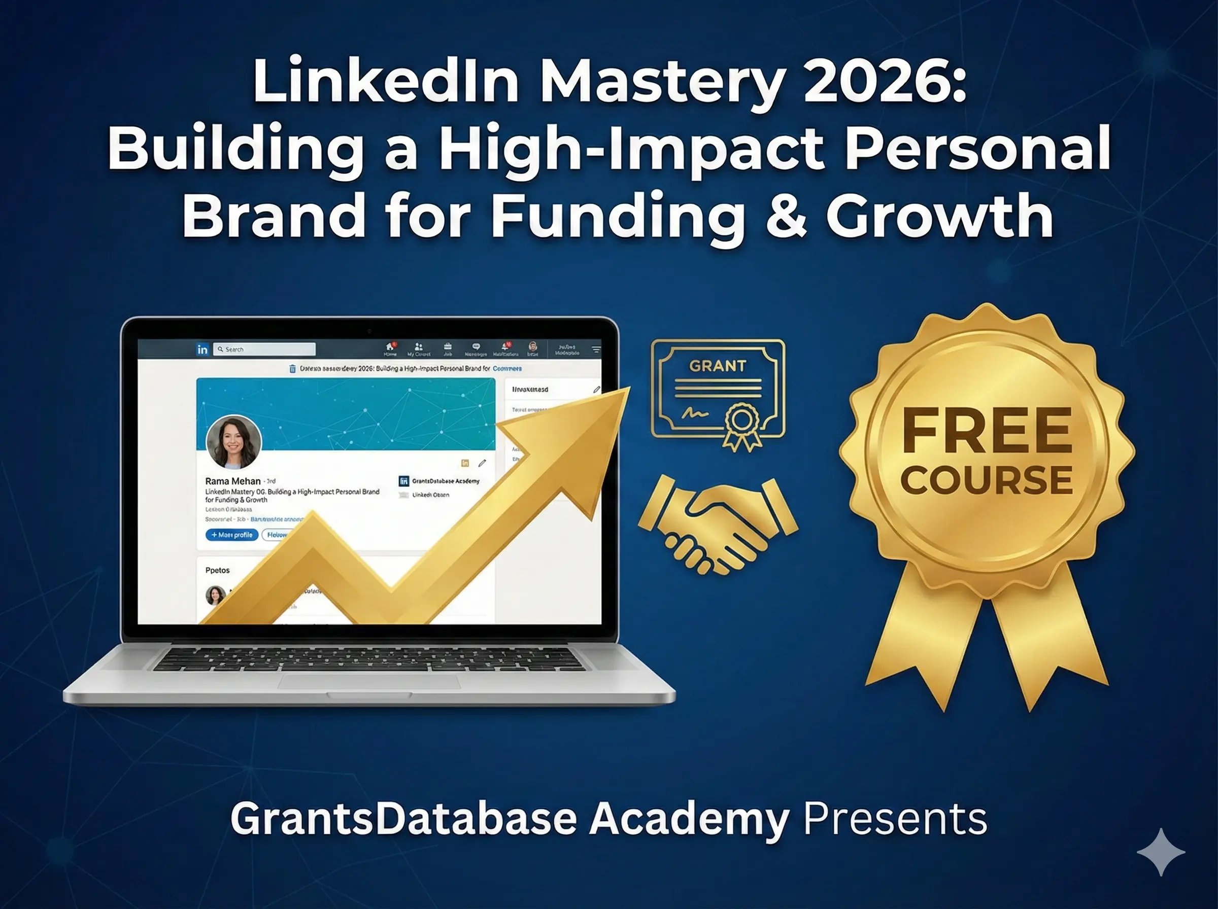LinkedIn Mastery 2026: Building a High-Impact Personal Brand for Funding & Growth